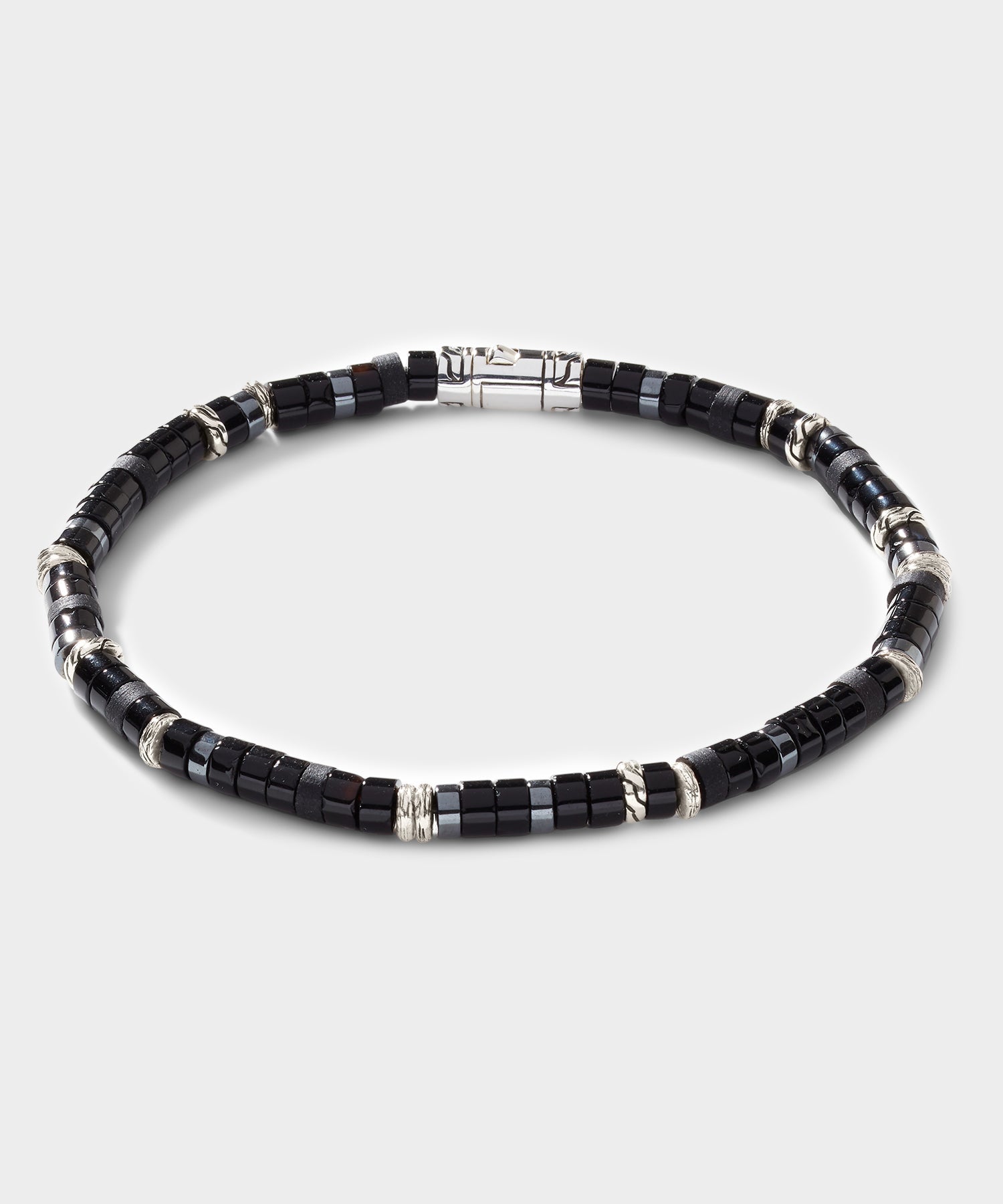 Todd Snyder John Hardy Sterling Silver Heishi Bracelet Silver