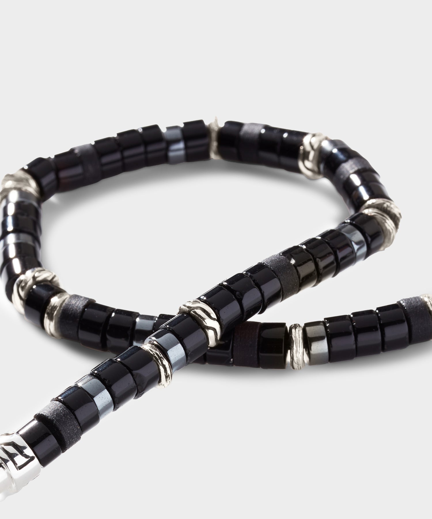 Todd Snyder John Hardy Sterling Silver Heishi Bracelet Silver