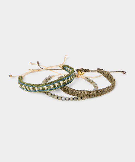 Todd Snyder Guanabana Bracelet Set in Brown Brown
