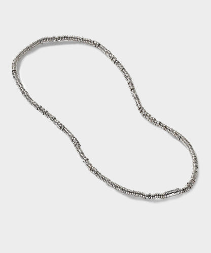 Todd Snyder John Hardy Sterling Silver Heishi Necklace Silver