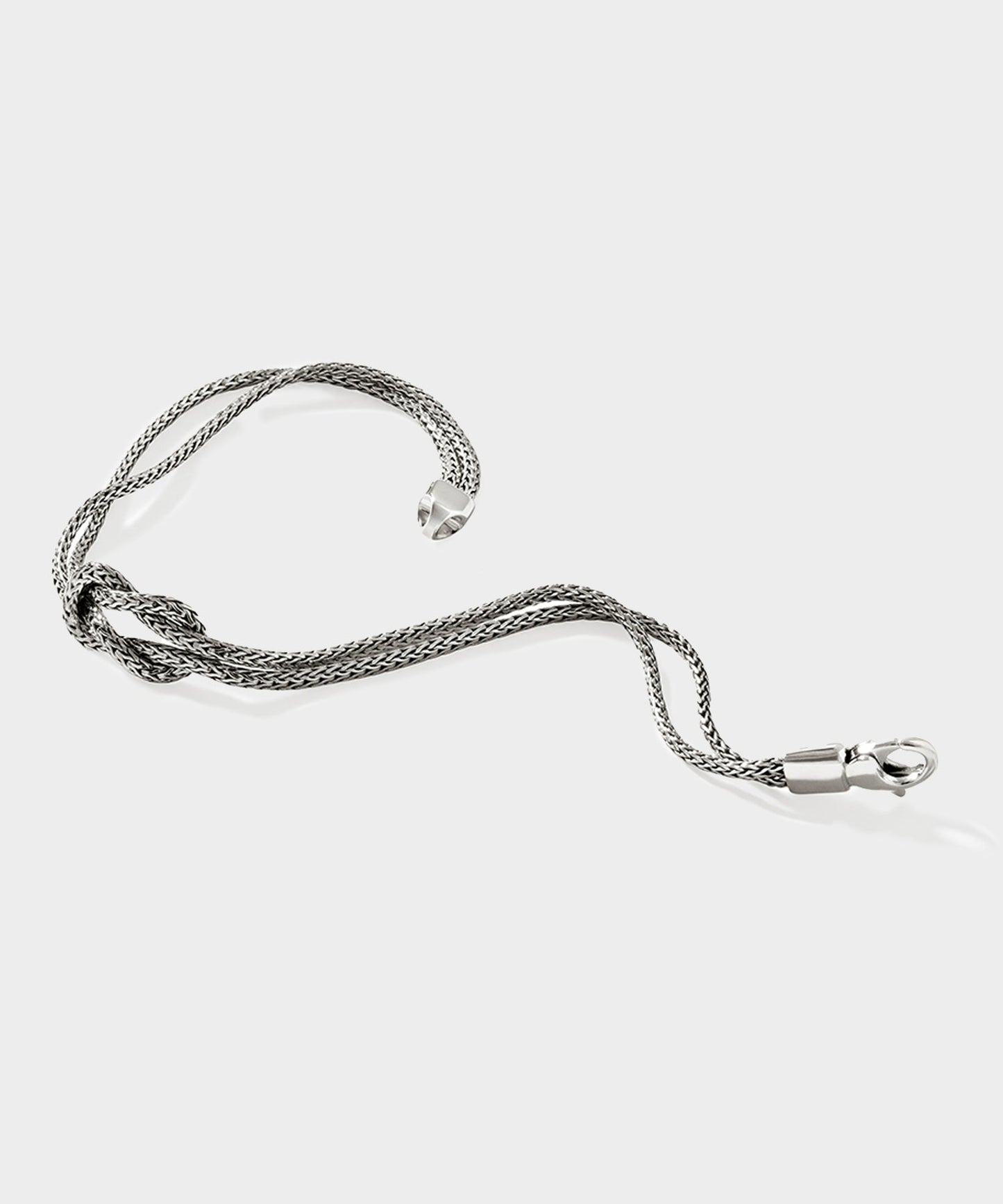 Todd Snyder John Hardy Sterling Silver Love Knot Bracelet Silver