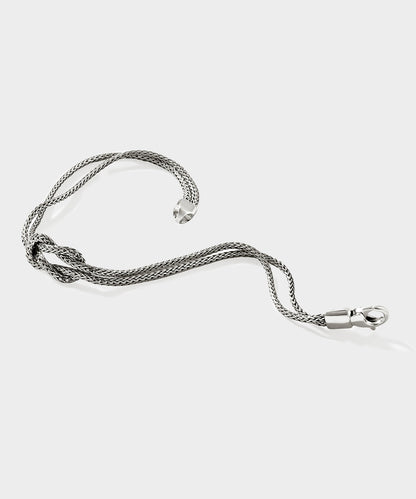 Todd Snyder John Hardy Sterling Silver Love Knot Bracelet Silver
