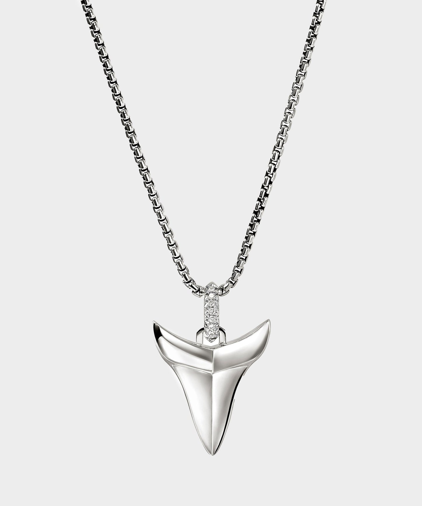 Todd Snyder John Hardy Diamond Sterling Silver Talismans Necklace Silver