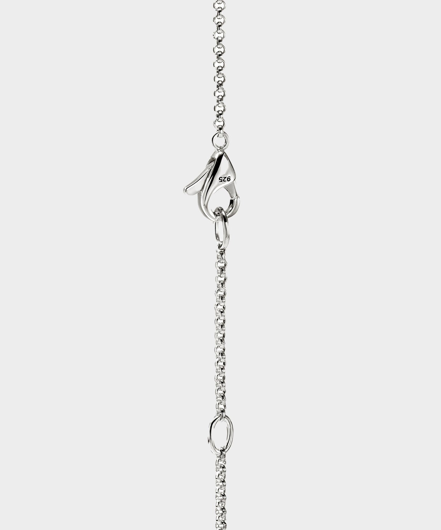 Todd Snyder John Hardy Diamond Sterling Silver Talismans Necklace Silver