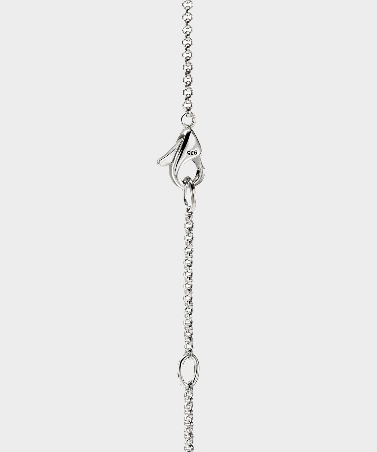 Todd Snyder John Hardy Diamond Sterling Silver Talismans Necklace Silver