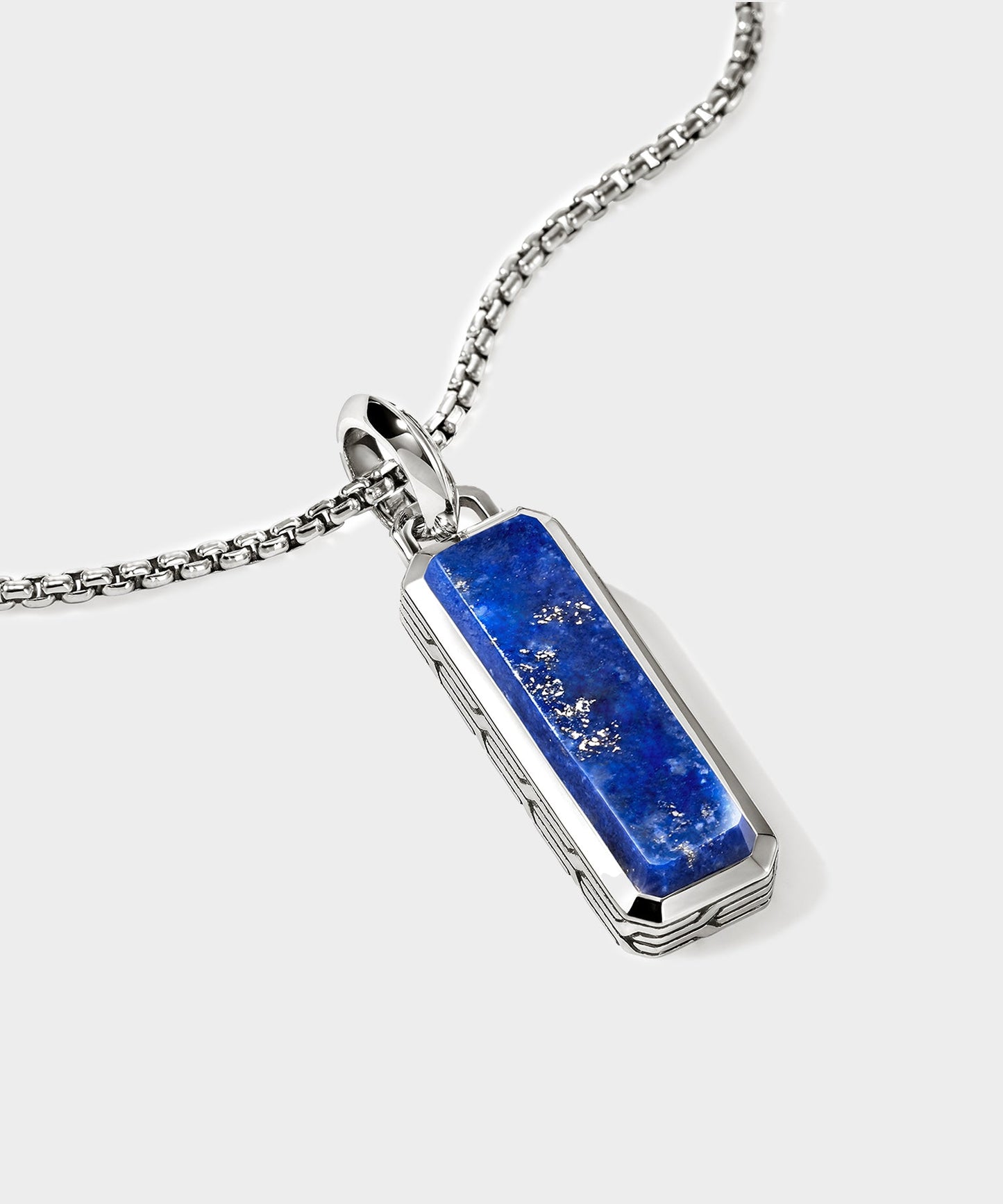 Todd Snyder John Hardy Sterling Silver Lapis Lazuli Necklace Silver