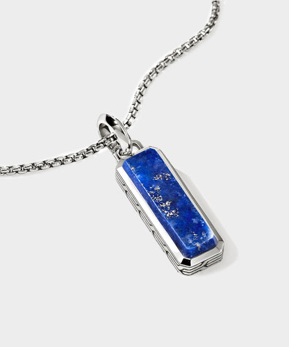 Todd Snyder John Hardy Sterling Silver Lapis Lazuli Necklace Silver