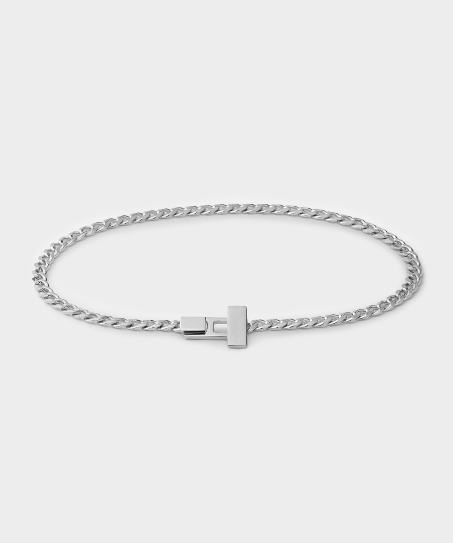 Todd Snyder Miansai Sterling Silver Bode Chain Bracelet Silver