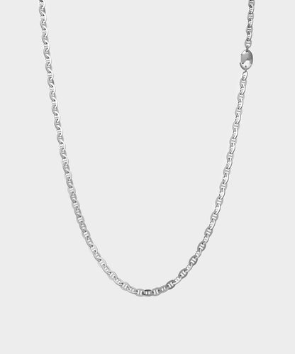 Todd Snyder Miansai Sterling Silver Sven Chain Necklace Silver