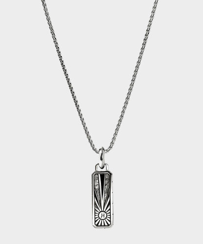 Todd Snyder John Hardy Sterling Silver Tiger Eye Talisman Necklace Silver