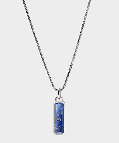 Todd Snyder John Hardy Lapis Lazuli Talisman Necklace Silver