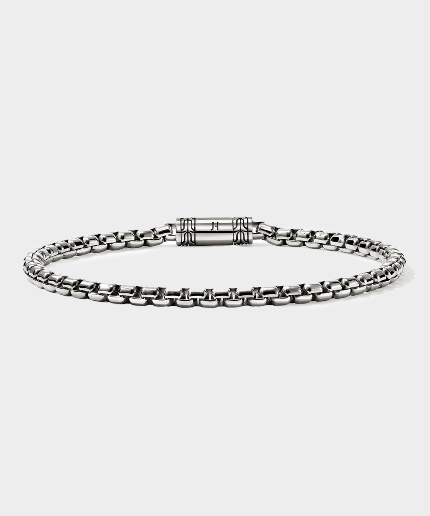 Todd Snyder John Hardy Sterling Silver Box Chain Bracelet Silver