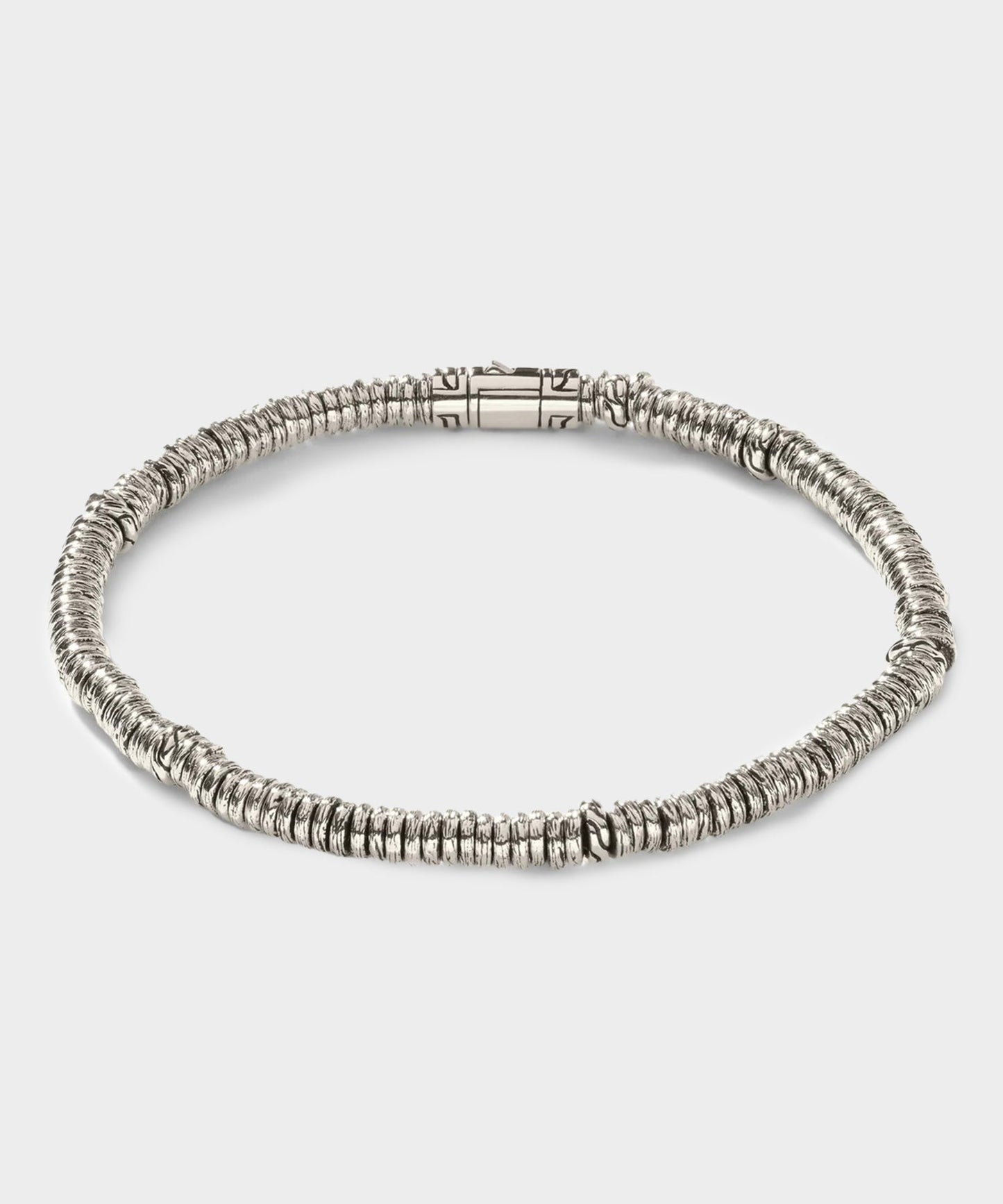Todd Snyder John Hardy Sterling Silver Heishi Bracelet Silver