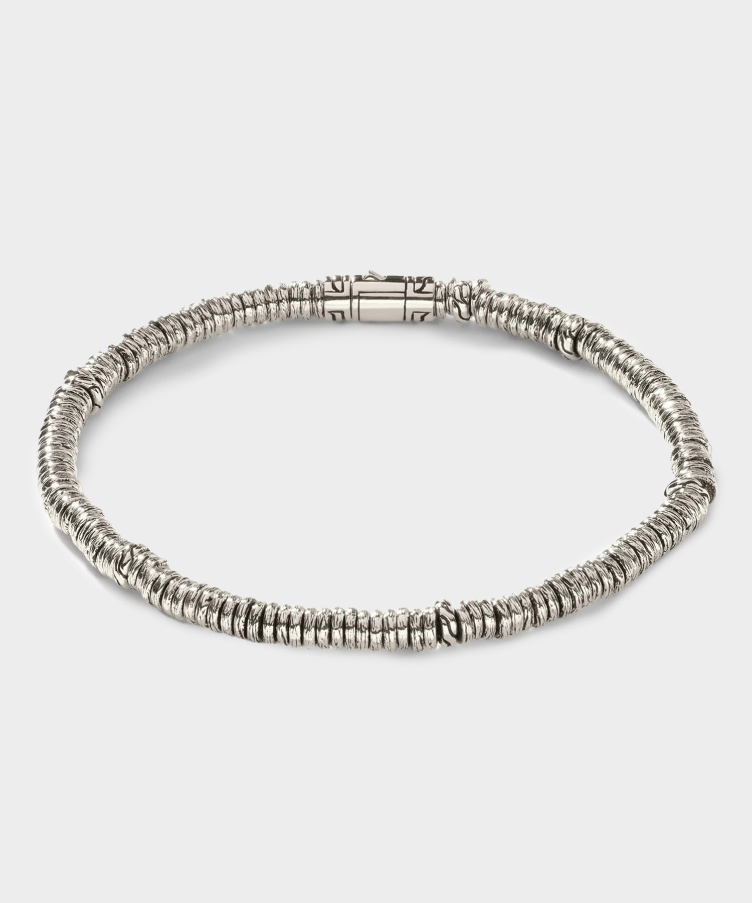 Todd Snyder John Hardy Sterling Silver Heishi Bracelet Silver