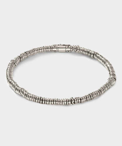 Todd Snyder John Hardy Sterling Silver Heishi Bracelet Silver