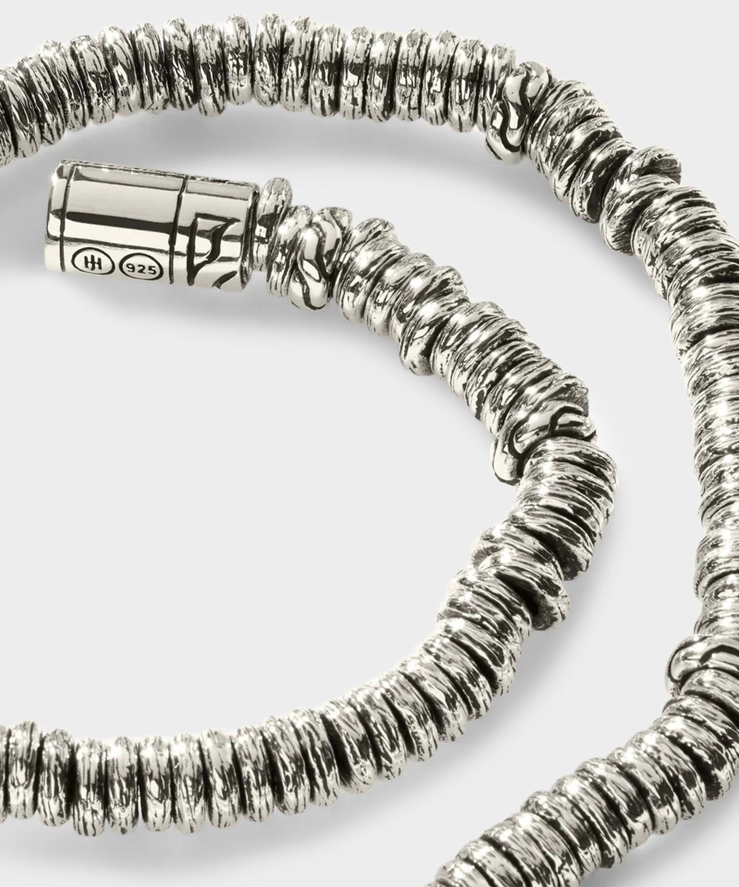 Todd Snyder John Hardy Sterling Silver Heishi Bracelet Silver