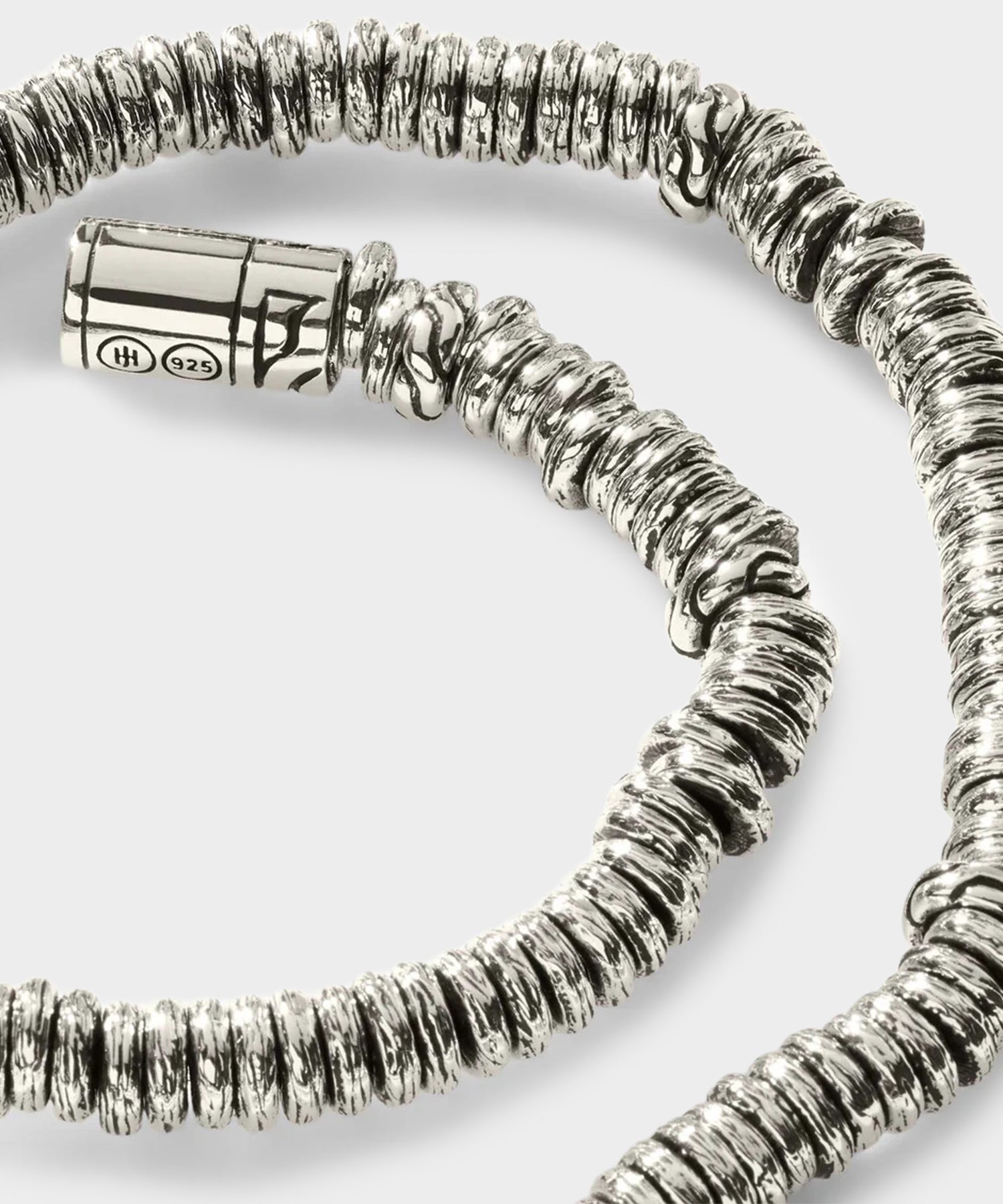 Todd Snyder John Hardy Sterling Silver Heishi Bracelet Silver