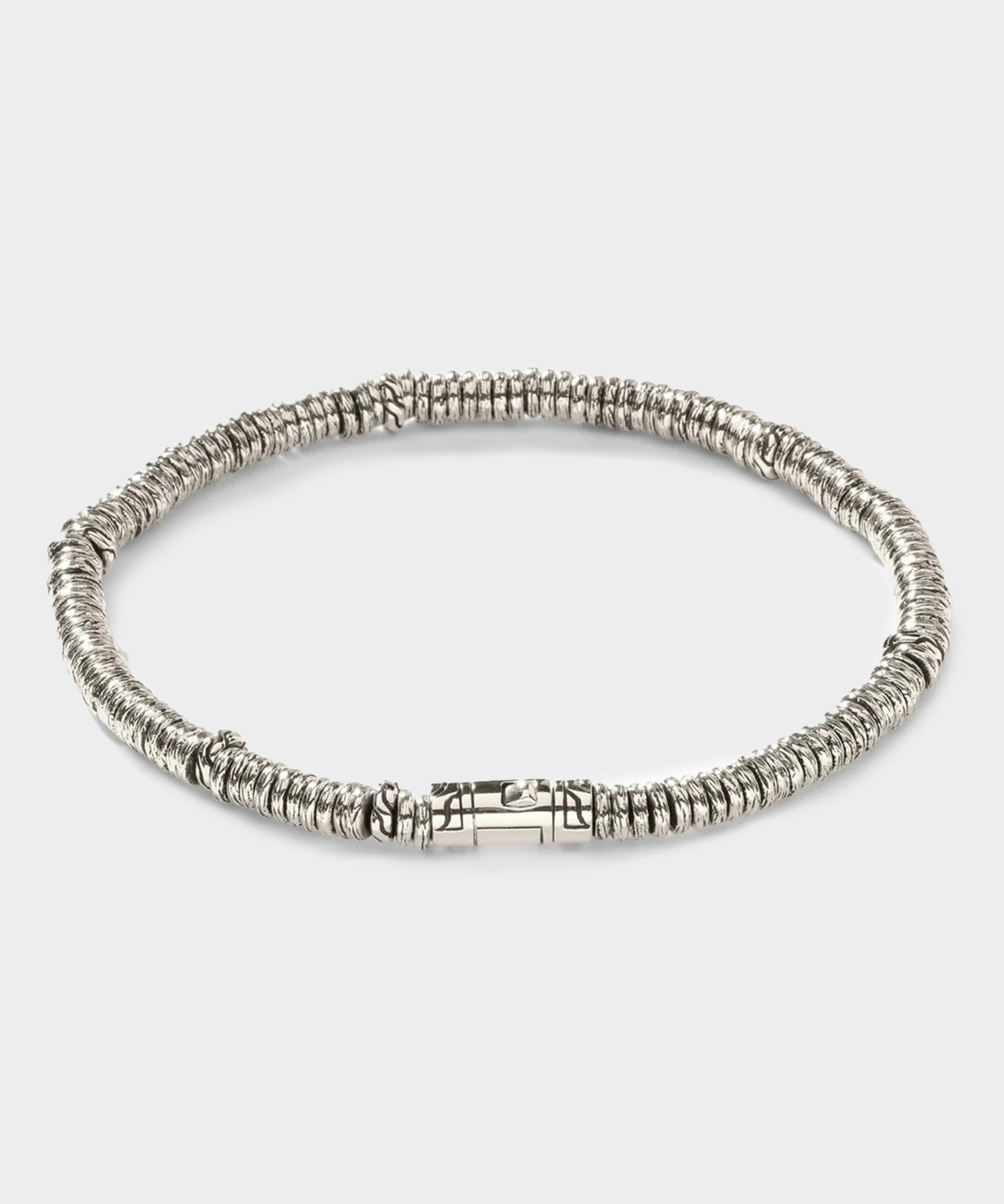 Todd Snyder John Hardy Sterling Silver Heishi Bracelet Silver