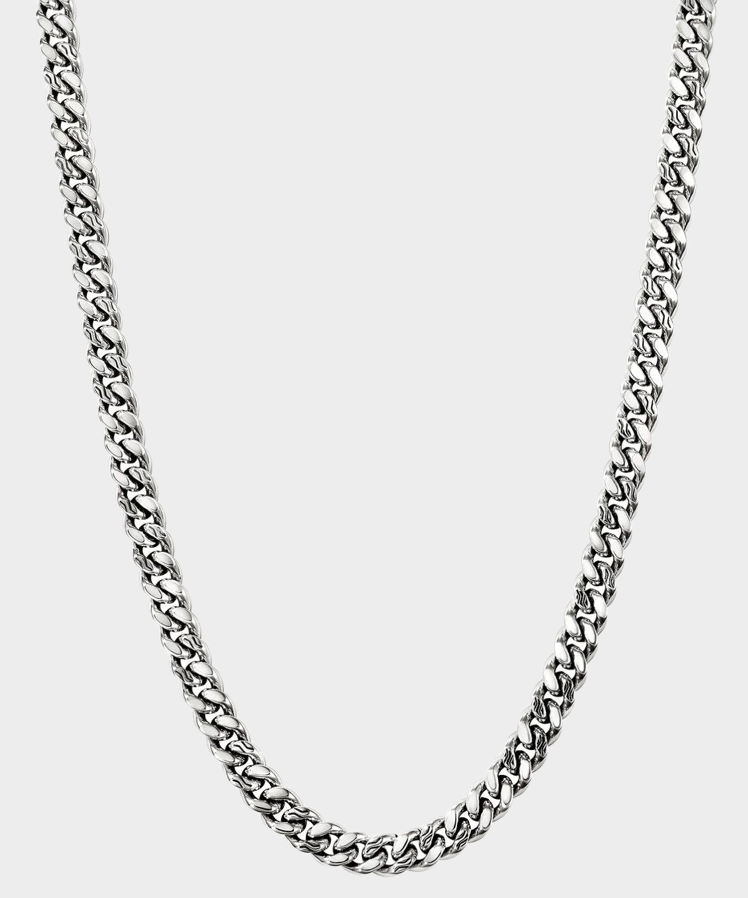 Todd Snyder John Hardy Sterling Silver Curb Chain Necklace Silver
