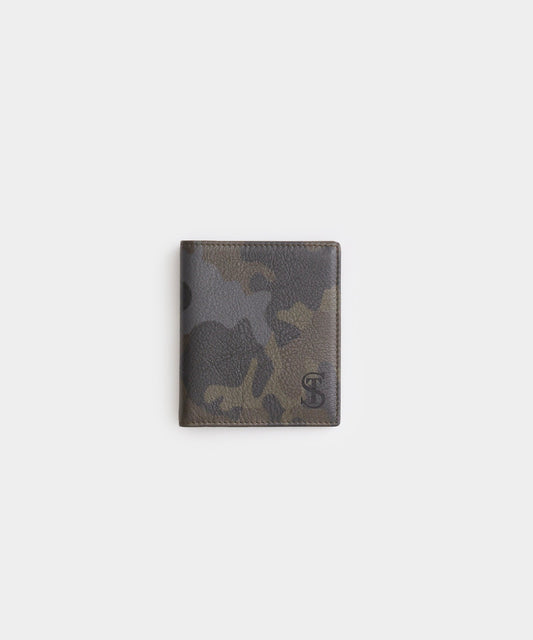 Todd Snyder Todd Snyder x Ettinger Camo Mini Wallet Olive Camo Print