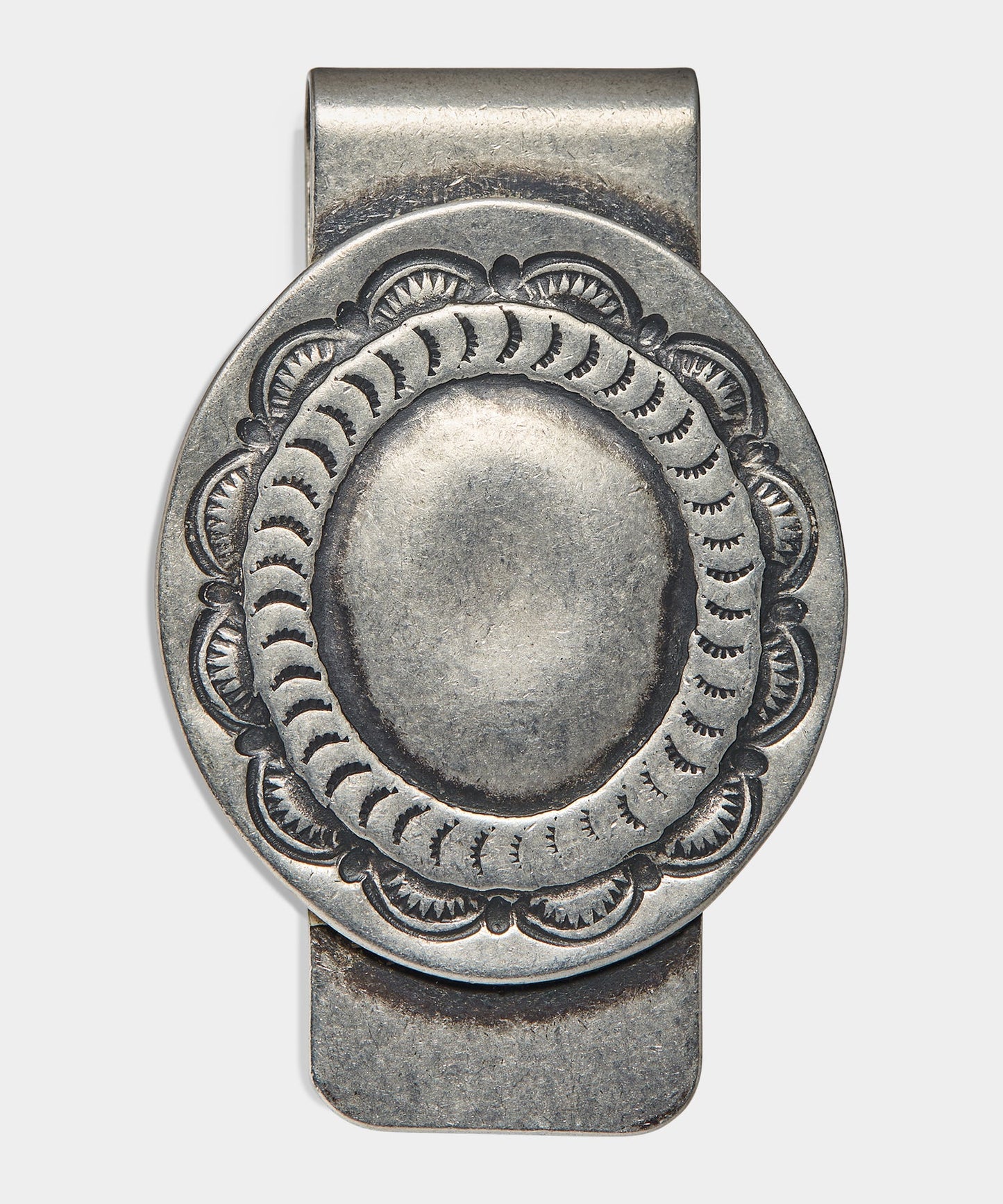 Todd Snyder Yuketen Concho Money Clip Silver