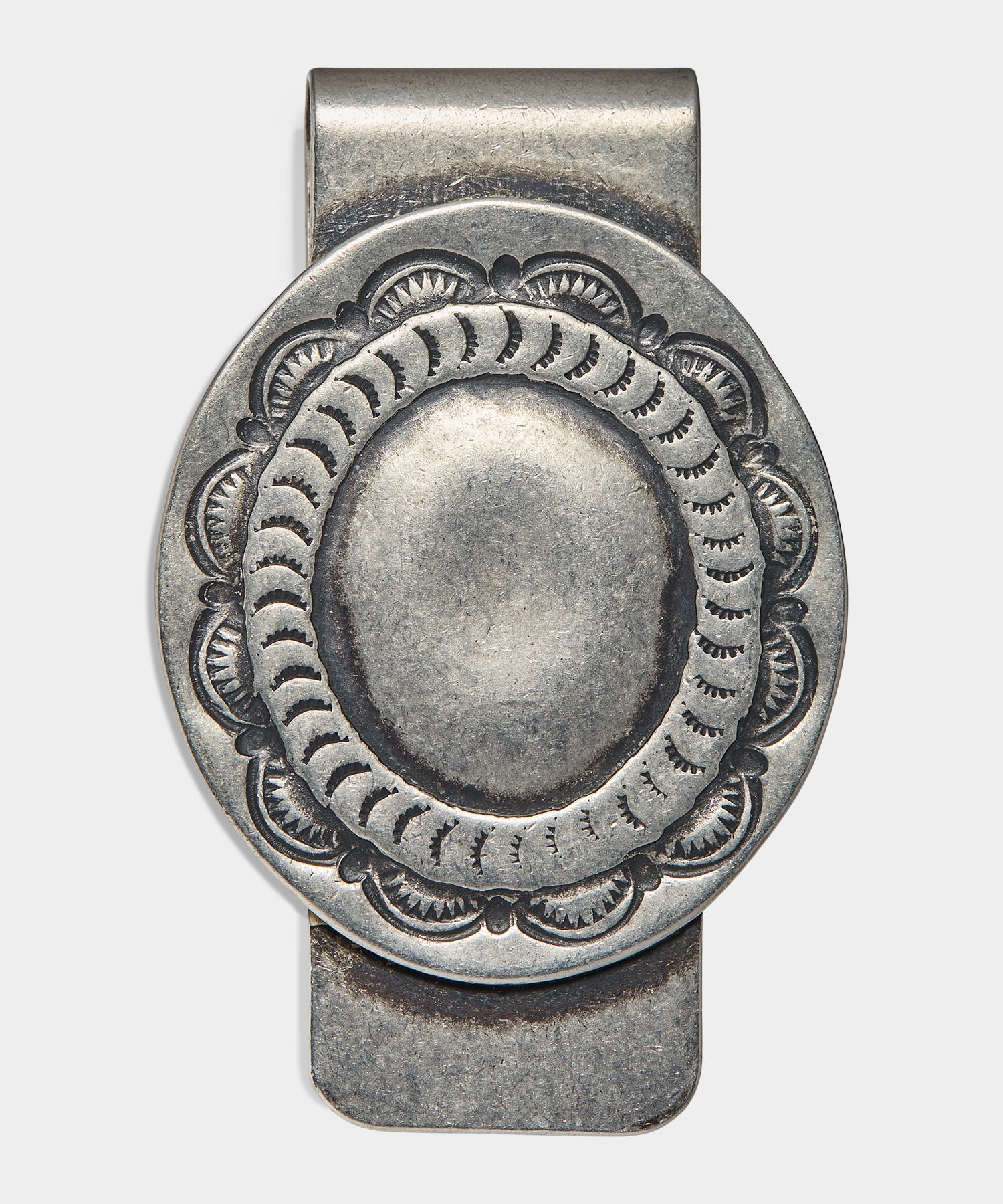Todd Snyder Yuketen Concho Money Clip Silver