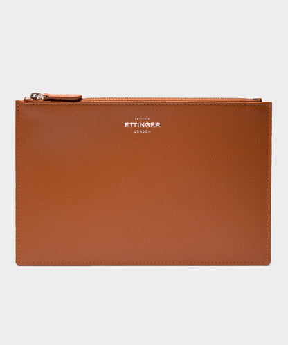 Todd Snyder Ettinger Capra Travel Pouch in Tan Tan