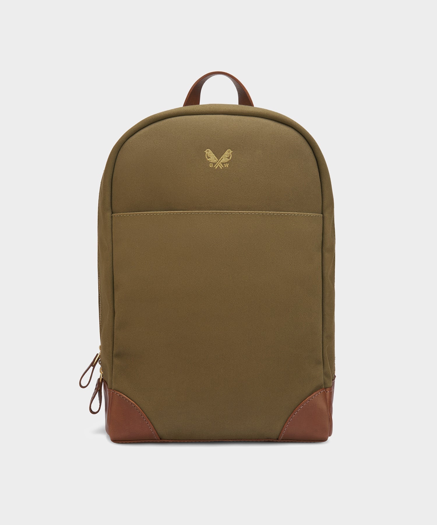 Todd Snyder Bennett Winch Canvas Backpack in Olive Olive