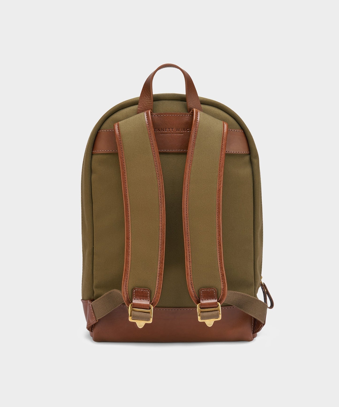 Todd Snyder Bennett Winch Canvas Backpack in Olive Olive
