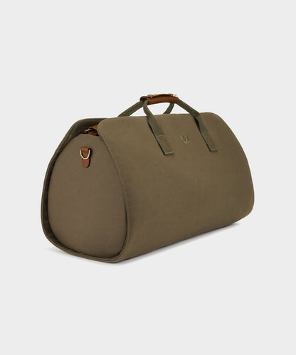 Todd Snyder Bennett Winch Canvas Suit Carrier Holdall in Olive Olive