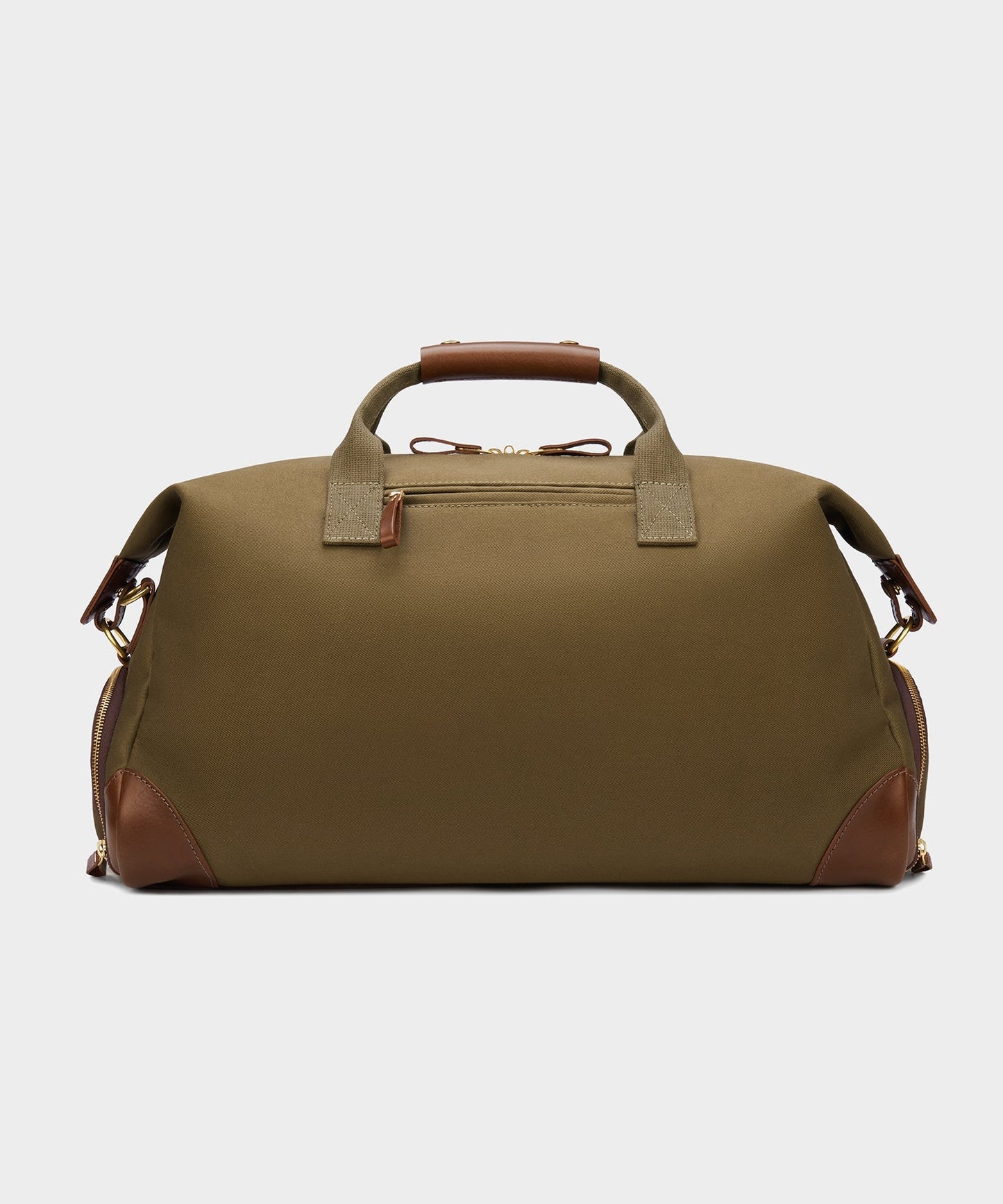 Todd Snyder Bennett Winch Canvas Weekender in Olive Olive