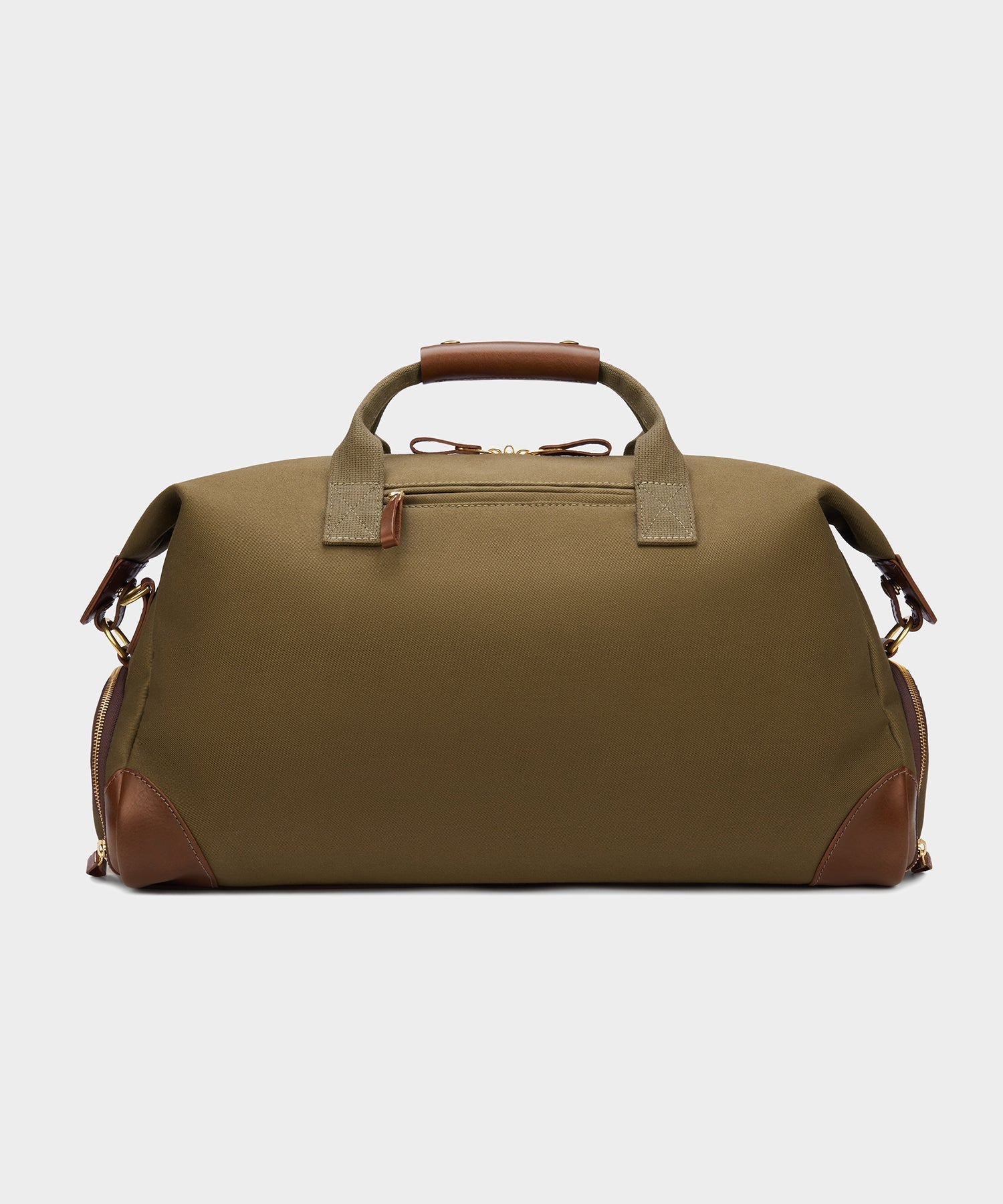 Todd Snyder Bennett Winch Canvas Weekender in Olive Olive