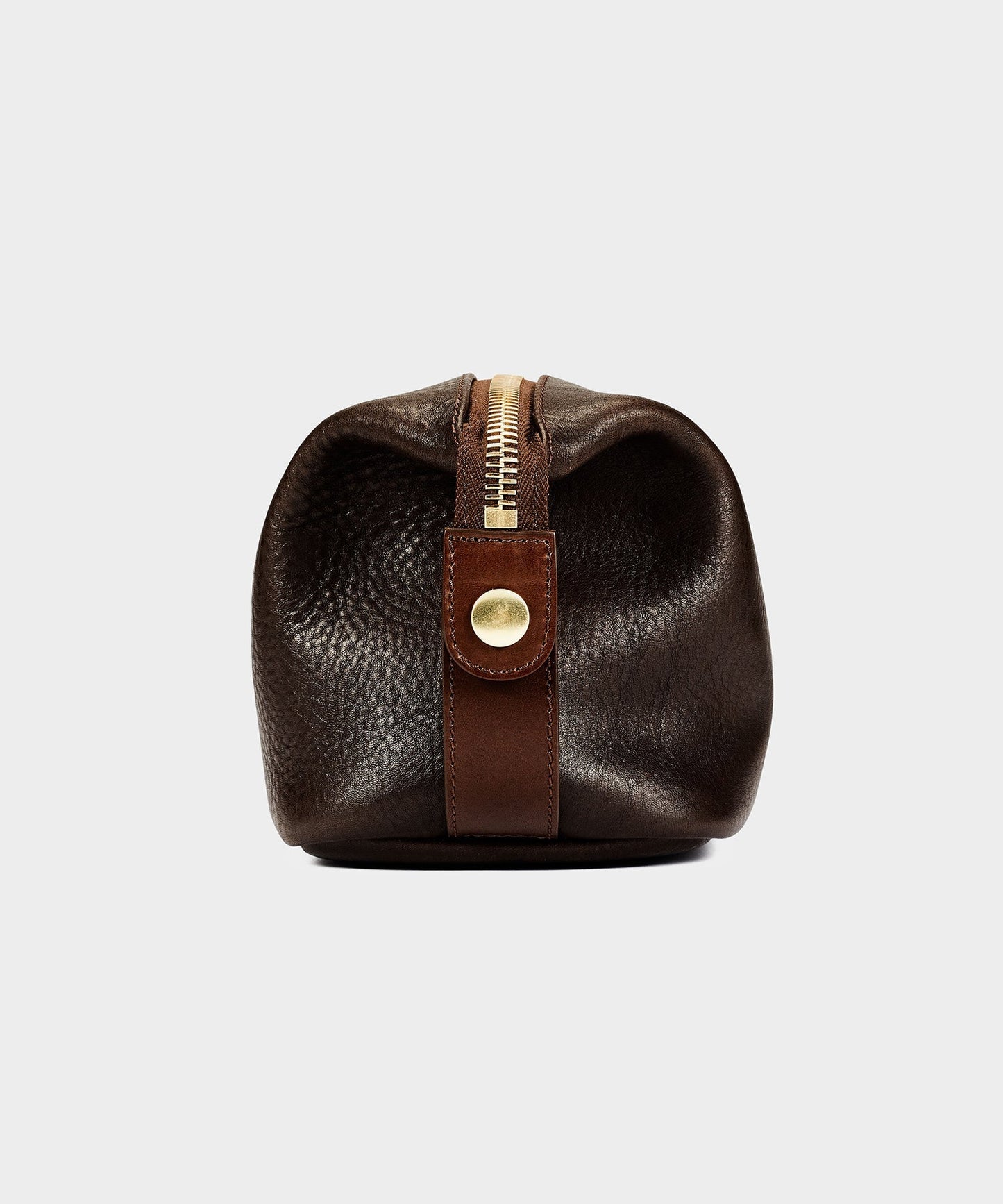 Todd Snyder Bennett Winch Leather Washbag Brown