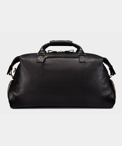Todd Snyder Bennett Winch Leather Weekender Black