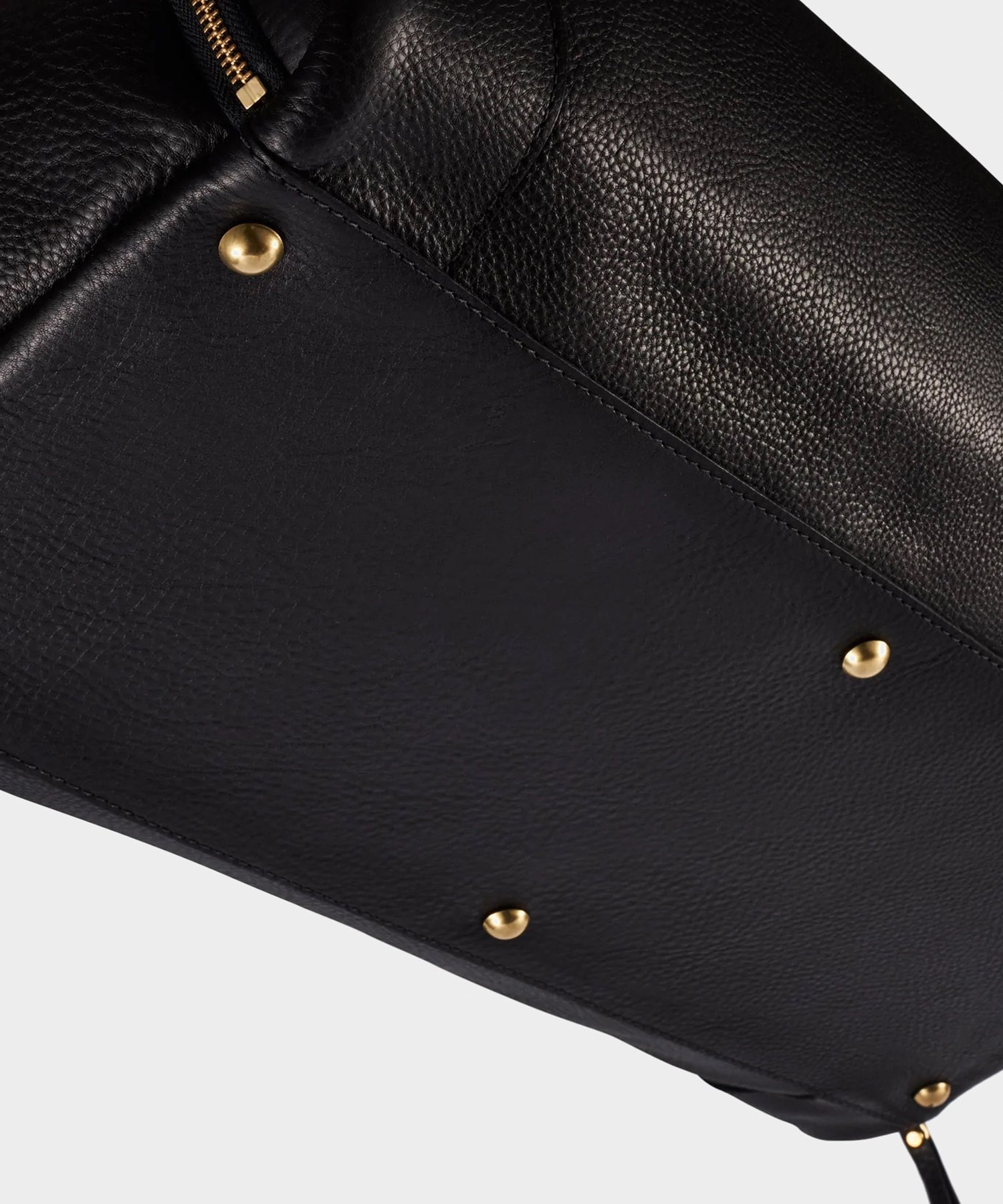 Todd Snyder Bennett Winch Leather Weekender Black