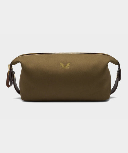 Todd Snyder Bennett Winch Canvas Washbag in Olive Olive