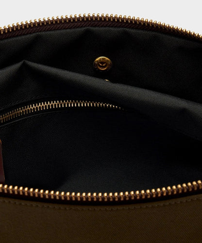 Todd Snyder Bennett Winch Canvas Washbag in Olive Olive