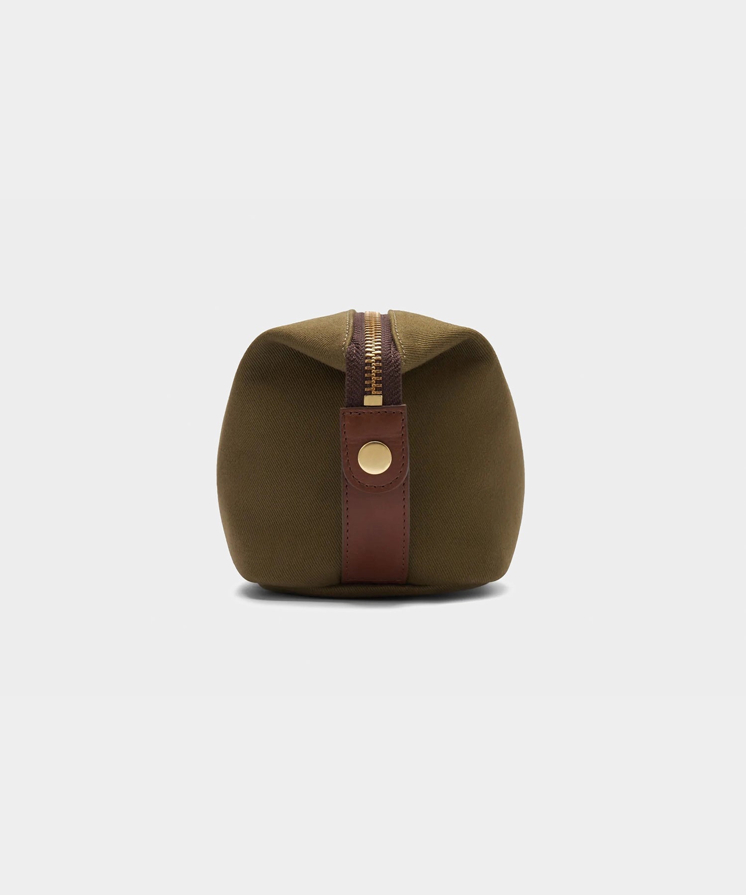 Todd Snyder Bennett Winch Canvas Washbag in Olive Olive