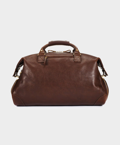 Todd Snyder Bennett Winch Leather Weekender Brown