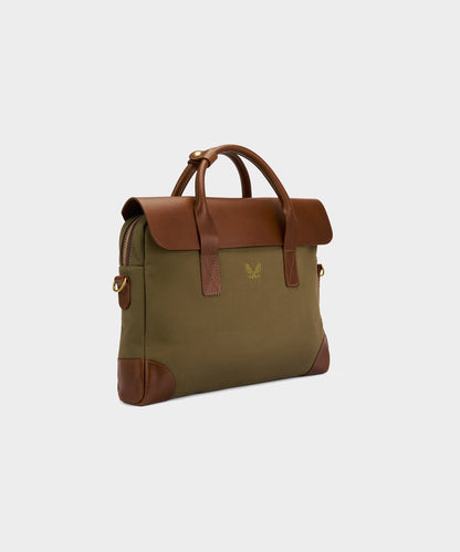 Todd Snyder Bennett Winch Canvas Brief in Olive Olive