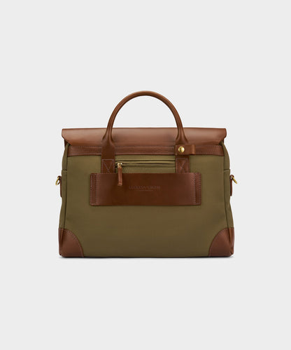 Todd Snyder Bennett Winch Canvas Brief in Olive Olive