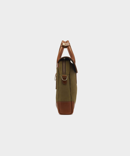 Todd Snyder Bennett Winch Canvas Brief in Olive Olive