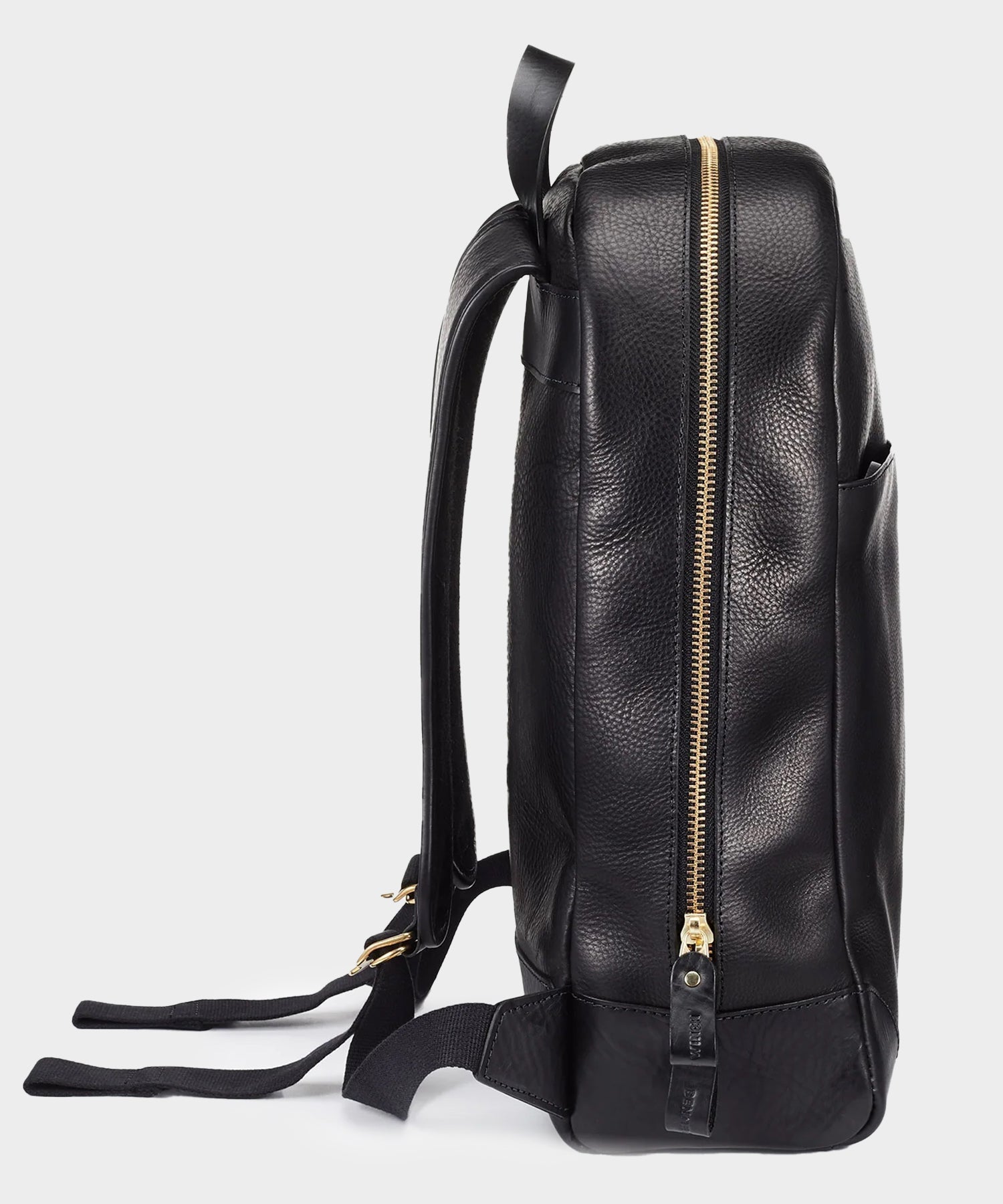 Todd Snyder Bennett Winch Leather Backpack in Black Black