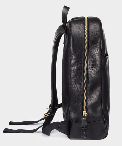Todd Snyder Bennett Winch Leather Backpack in Black Black