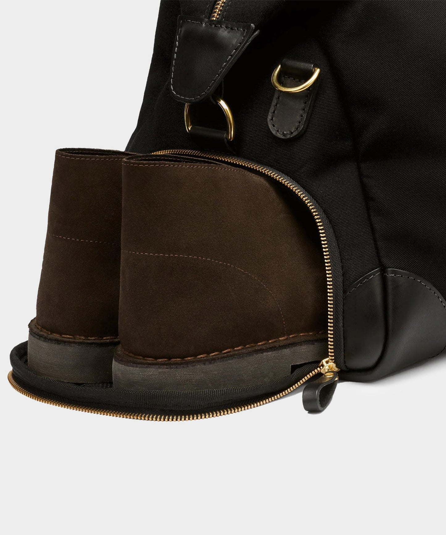 Todd Snyder Bennett Winch Canvas Weekender in Black Black