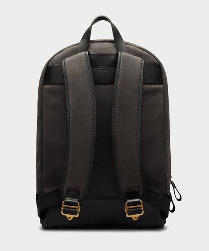 Todd Snyder Bennett Winch Suede Backpack in Storm Grey Grey