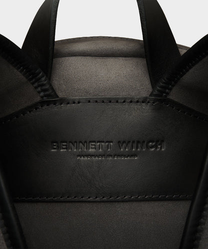 Todd Snyder Bennett Winch Suede Backpack in Storm Grey Grey