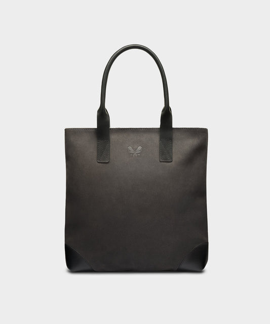 Todd Snyder Bennett Winch Suede Tote in Storm Grey Grey