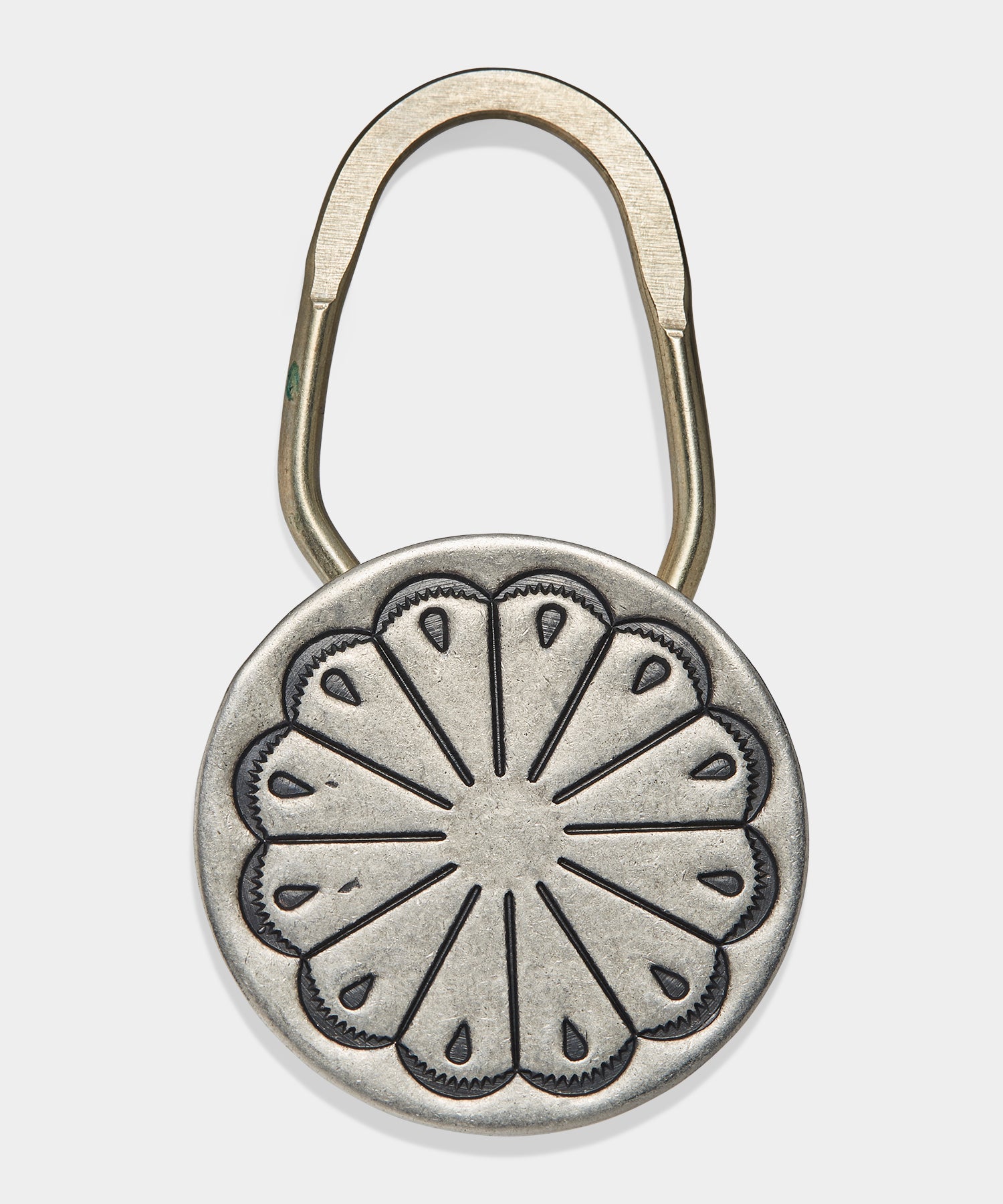Todd Snyder Yuketen Concho Key Chain Silver