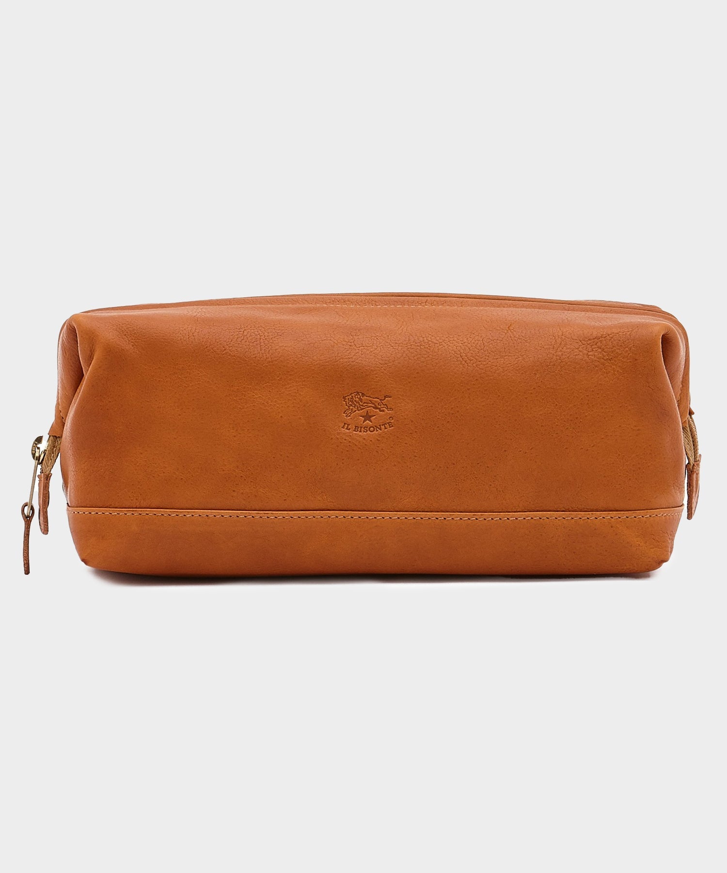 Todd Snyder Il Bisonte Leather Dopp Kit in Natural Natural